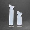 DIY Epoxy Crystal Fish Tail Bookmark Mold - Cute UV Resin Ruler & Mirror Mold for Jewelry