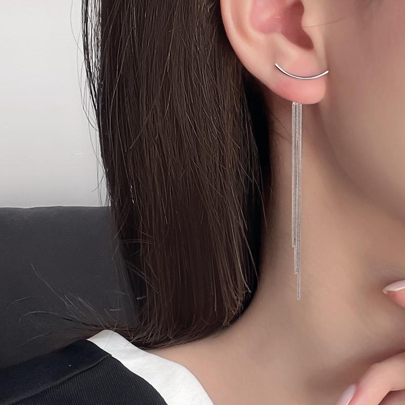 Lindon Copper Alloy Zircon Earrings Drop Earrings For Women Wedding Party Gifts