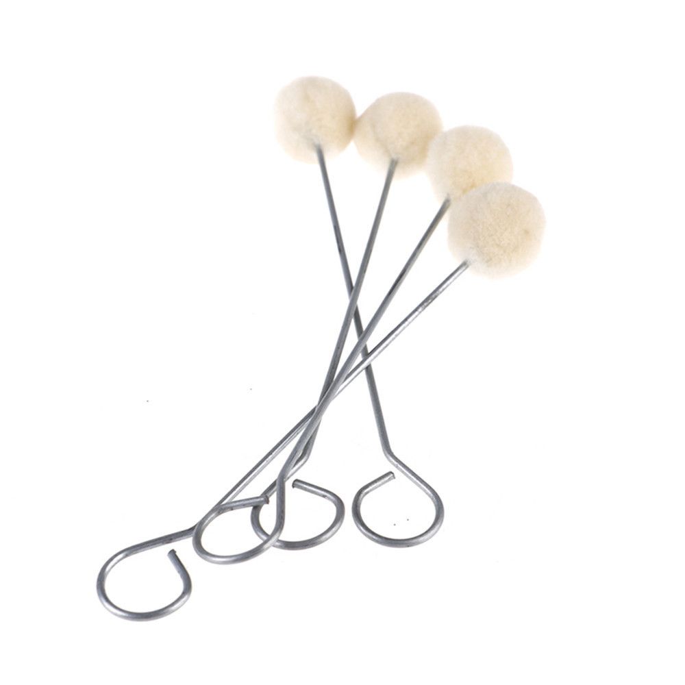 10/20pcs Home Dyeing Dauber Assisted Brush Wool  Coloring Ball Leather Tool