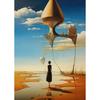 Surrealism Salvador Dali Artworks Surreal Temporal Paradox Poster Canvas Painting Wall Art Prints Picture for Room Home Decor