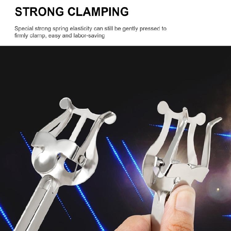Porta Clip per Spartiti Tromba Leggero Supporto per Musica Morsetto per Lira per Tromba Supporto per Bande Musicali per Esercitarsi Principianti