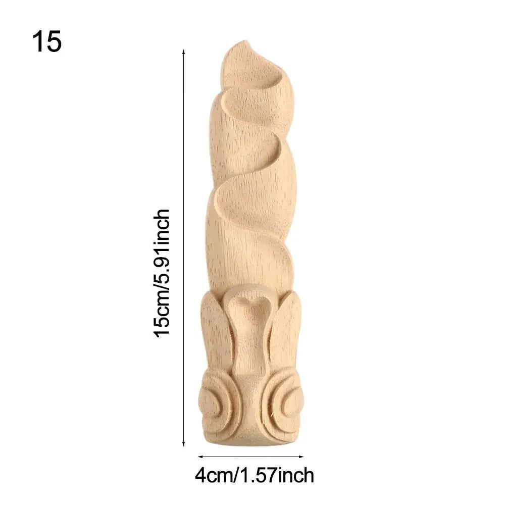 Solid Accessories European Style Vintage Wood Carved Home Decor Furniture Foot Legs Cabinet Seat Feets
