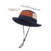 Wide Brim Fisherman hat Anti-UV Panama Hat Large Mountaineering Caps  Camping