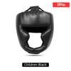 Boxing Helmet Muay Thai Headguard Protective Gear Taekwondo Training Sports Leather MMA Safety Helmet Adult Child Unisex