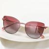 Magnet Clip On Sunglasses Fashion Anti Blue Light Eyewear Women Luxury Brand Metal Oval Frame 2 In 1 Eyeglasses
