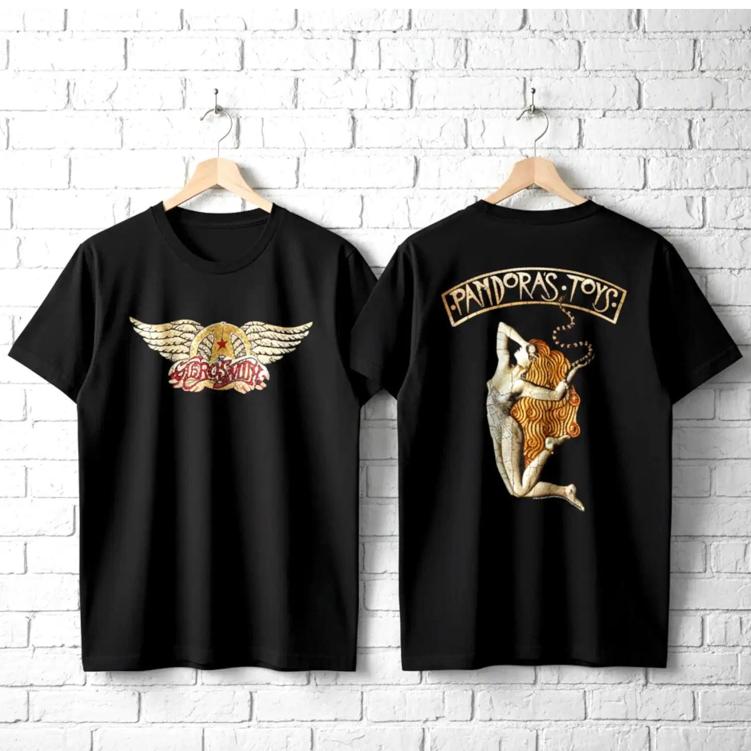 Мужская футболка с альбомом Aerosmith Pandora s Toys XS