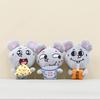 Cheese Mouse Plush Keychain Soft Stuffed Animal Toy Bag Charm Gift Kids For