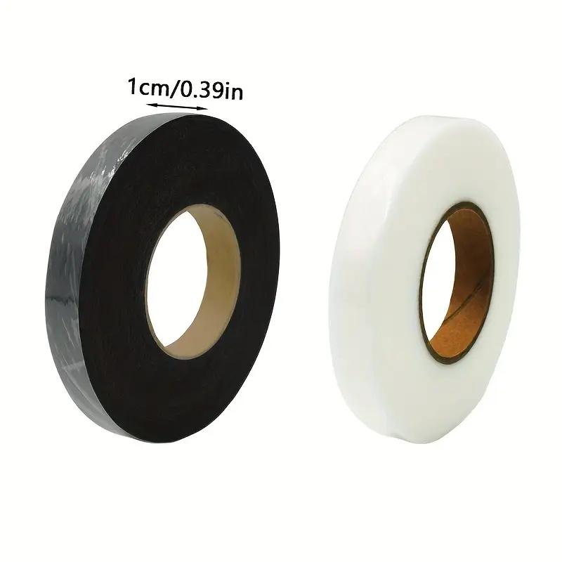 

2Roll Black White Double-sided Interlining Adhesive Fabric Clothes Iron On Hem Tape Interlining Web DIY Sewing Patchwork Acces