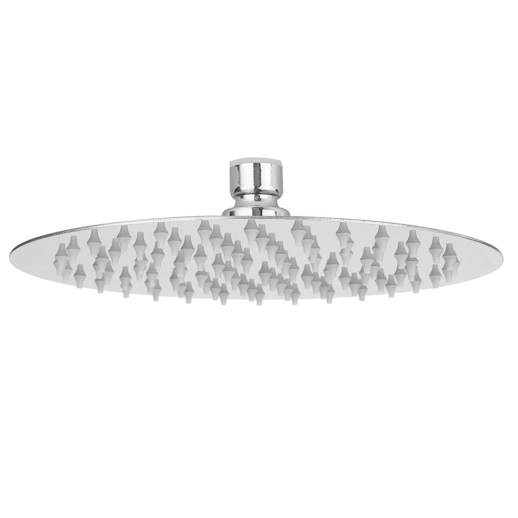 Buy 8 inch Round Stainless Steel Bath Rainfall Shower Head Bathroom Top