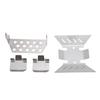 RC Car Chassis Armor Metal RC Chassis Skid Plate Axle Protector Front Guard for SCX10 III