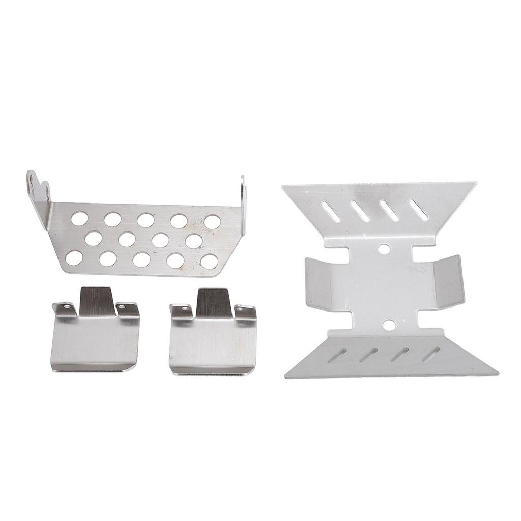 RC Car Chassis Armor Metal RC Chassis Skid Plate Axle Protector Front Guard for SCX10 III