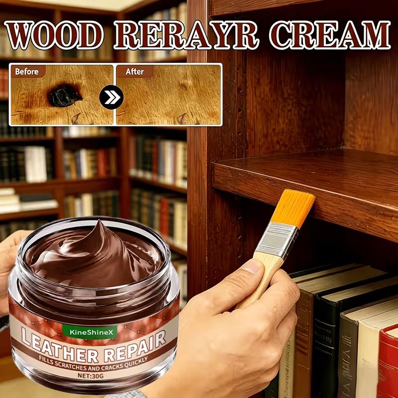 1Pcs Wood Floor Scratch Remover Set Furniture Floor Scratch Repair Agent Wood Repair Paste For Wood Furniture Repair Agent