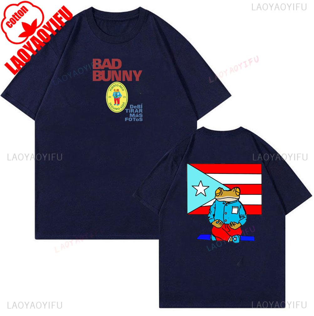 Camisetas DTMF Bad Bunny Álbum 2025 Camisetas Bad Bunny Nueva Camiseta Algodón Camiseta Tops Estética Gráfica Camisetas Hombre Mujer Verano Manga Corta