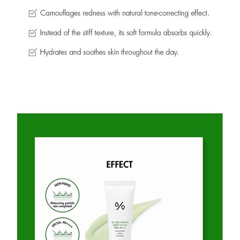 Dr. Ceuracle - Tea Tree Purifine Green Up Sun