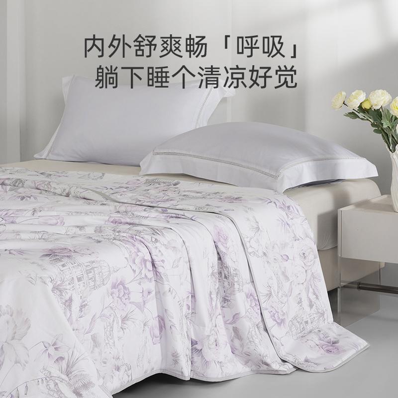 Cotton Printed Delicate Summer Quilt: Lanting
