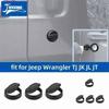 JIDIXIAN Passend voor Jeep Wrangler TJ/JK/JL 1997 en hoger voor Gladiator JT Auto Buitenkant Magnetische Deur Sleutel Krik Socket Decoratie Cover Bekerhouders 5