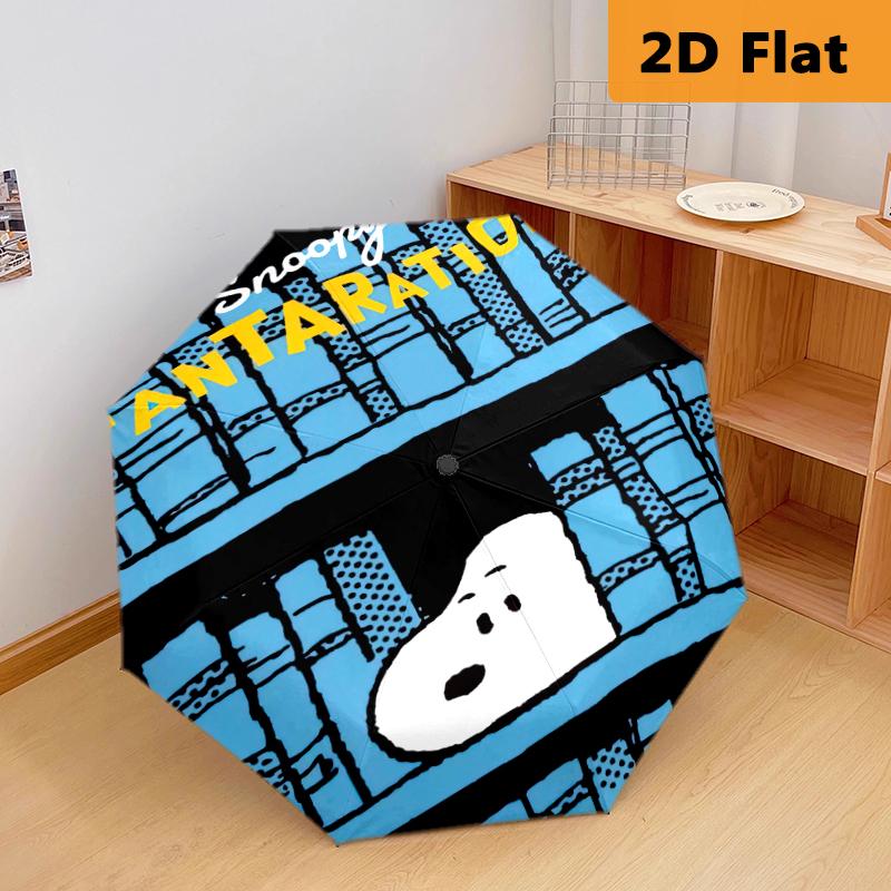 1pc Snoopy umbrella Portable 8-rib structure suitable for all seasons, home, travel, outdoor umbrella