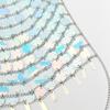 Beach Wind Casual Handmade Bikini Breast Chain, Neck Colorful Nightclub Sequins Sexy Body Chain