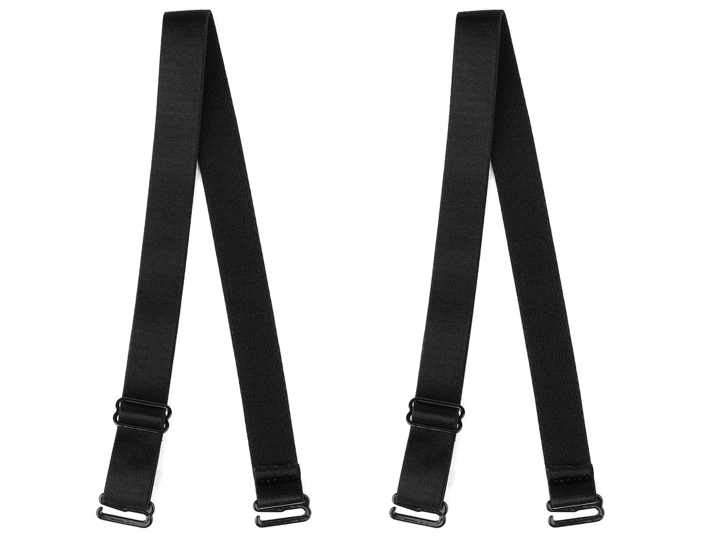 

uxcell Регулируемые эластичные бретели для бюстгальтера с леопардовым принтом для полных женщин, черные, 1,5 см чёрный