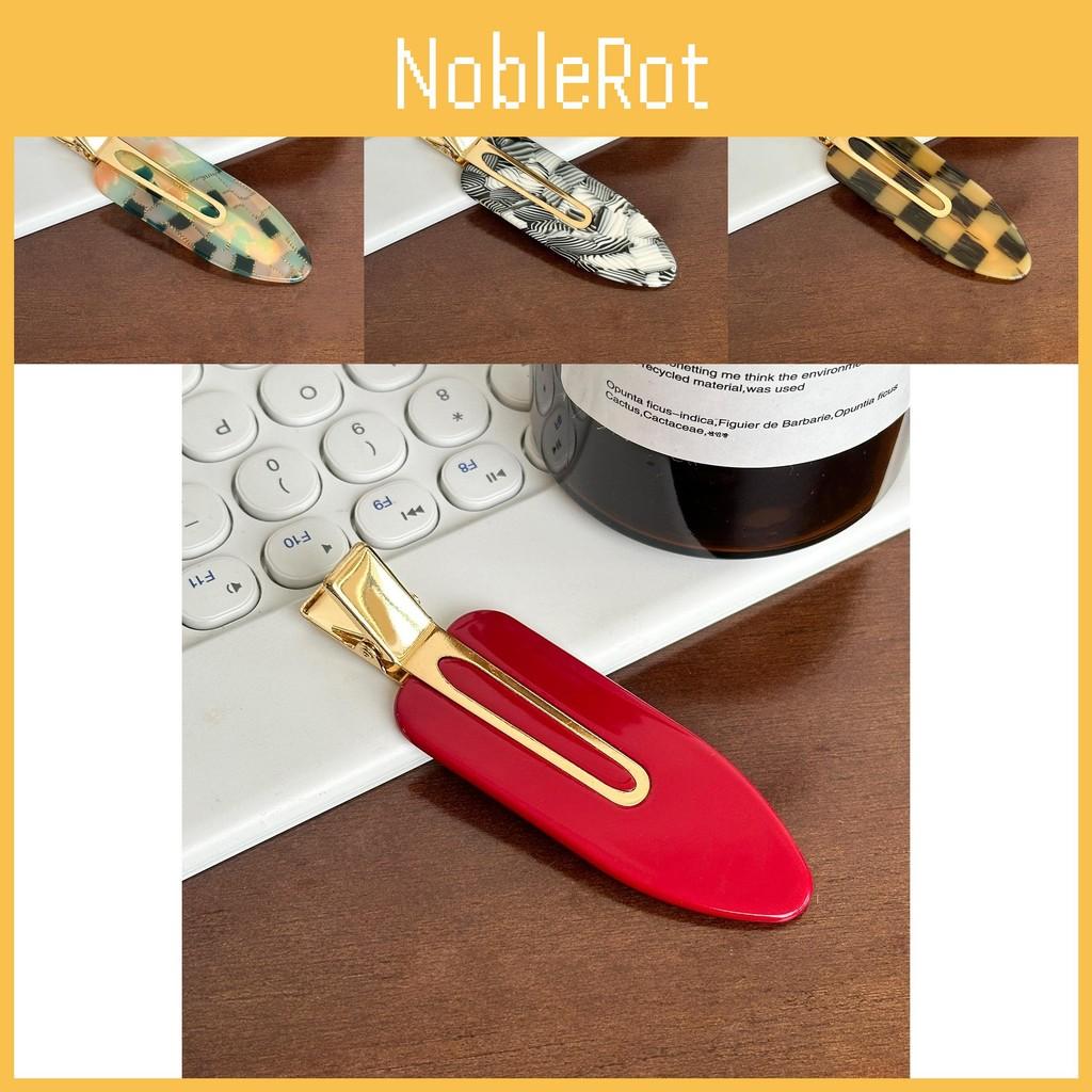 Acetate Trendy Oversized No Trace Hair Claw Versatile Plaid Hair Clip Women For