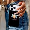 Cute Korean Font Saranghae I love you Phone Case For iPhone 17 Air 14 15 13 12 Max Cover For Apple 14 15 16 16e 11 Pro Max Plus