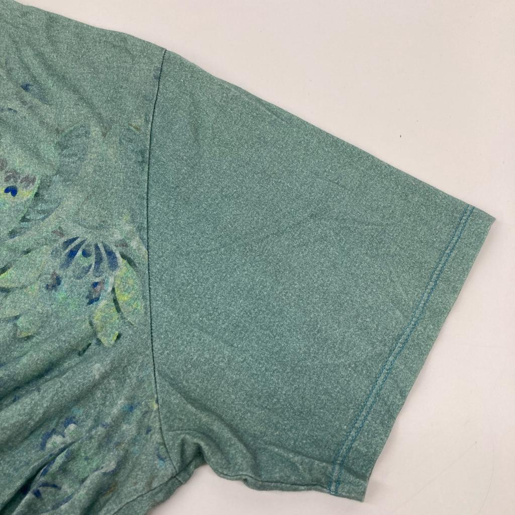 Etro Green Paisley T-shirt Tops XL greenUsed