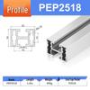 Aluminiumprofil-Verbindungsblock L-Block M4/M5 Einzel-/Doppelbohrungs-Mutter für Roboterarm-Zubehör (PEP2525, 1818)