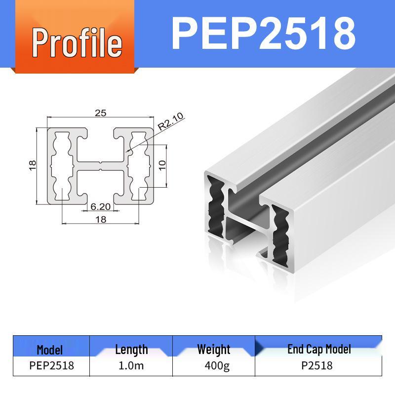 Aluminiumprofil-Verbindungsblock L-Block M4/M5 Einzel-/Doppelbohrungs-Mutter für Roboterarm-Zubehör (PEP2525, 1818)