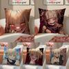 M-My Hero Academia Himiko Toga Pillow Case Pattern Printed Pillowcase For Living Room Sofa Cushion Cover & Bedroom Decor
