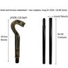 King Cobras Pimp Cane Egyptian Style Staff Scepter for Emperors Halloween Cosplay Costume Accessory Props King Scepter