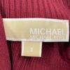 Michael Kors Rayon X Nylon Side Logo Tape Short Sleeve Rib Knit Dress Dress S RedUsed