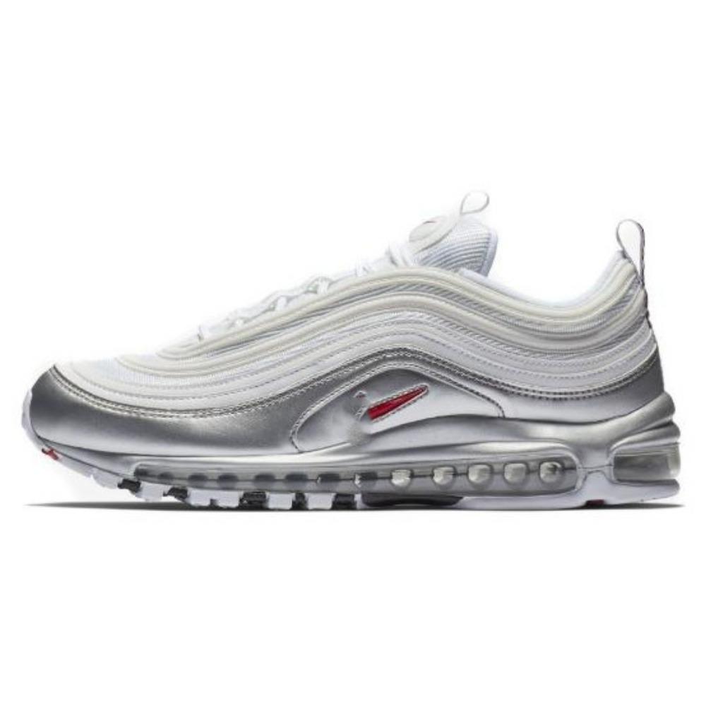 Zapatillas de hombre Bullet reflectantes retro para correr con amortiguación de aire en toda la planta zapatillas de mujer blancas y negras de tendencia casual deportivas