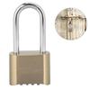 4 Dial Digit Password Brass Lock Combination Suitcase Luggage Code Password Lock Padlock