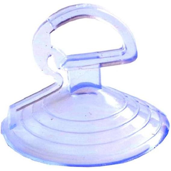 Auto Glas Windschutzscheibe Sonnenschutz Klar Kleine Saugnäpfe Transparentes PVC Saugnapf Automobilglas Saugnapf, 20er Packung