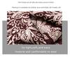 Handmade Retro Paisley Print Double-Sided Wool-Silk Scarf: Luxurious Small Square with High-End Feel