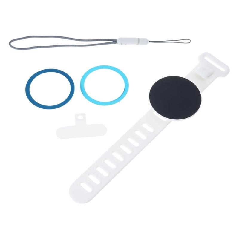 24cm/28cm Wrist Strap Phone Holder for Phone 16 15 14 Magnetic Wristband Phone Holder Armband Stand Easy To Disassemble