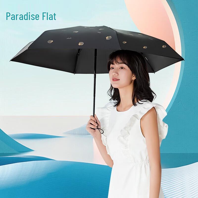 Paradise Compact 5-Fold UV Protection Travel Umbrella