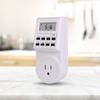 TM516 Weekly Cycle Programmable Timer Switch Wall Plug-in Digital Display Timer Outlet Socket for Home