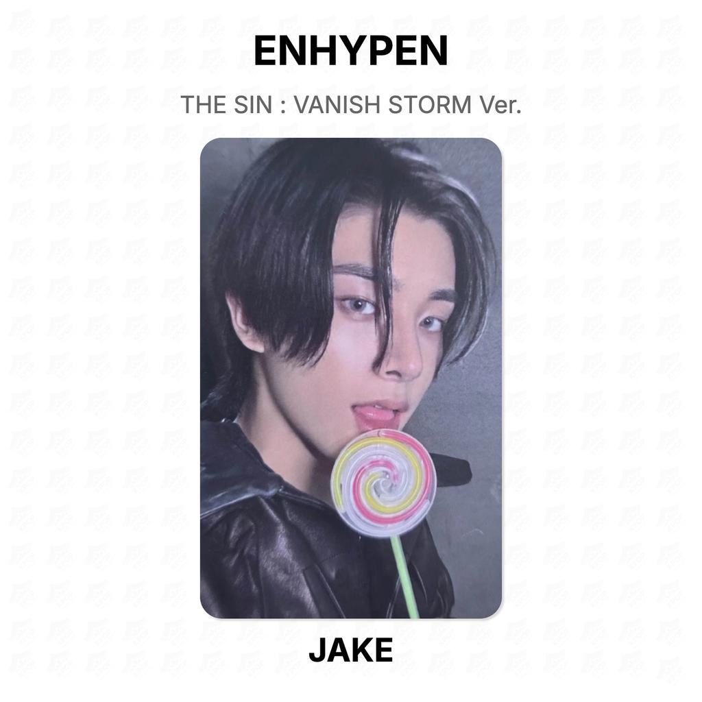 ENHYPEN THE SIN : VANISH STORM Ver. Official Photocard