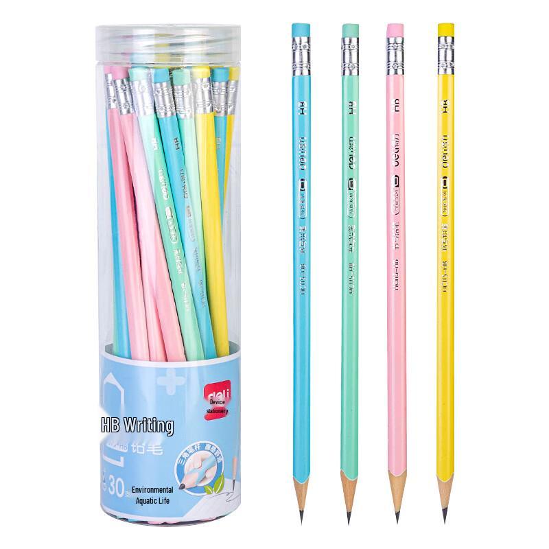 Deli HC115 HB Macaron Triangular Pencils