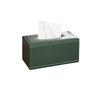 Haushalt Kunstleder Tissue Box Aufbewahrungskoffer Hotel Restaurant Papierspender