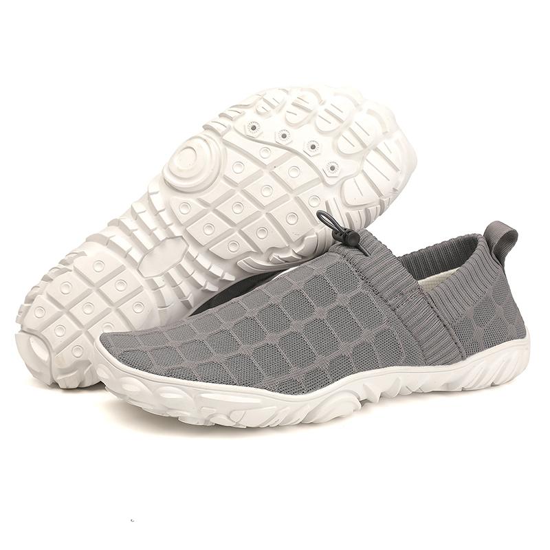 Fashion Barefoot Slip on Shoes Women Men Non-Slip Minimalist Comfortable Breathable Knitted Vulcanized Shoes Casual Outdoor Running Foot