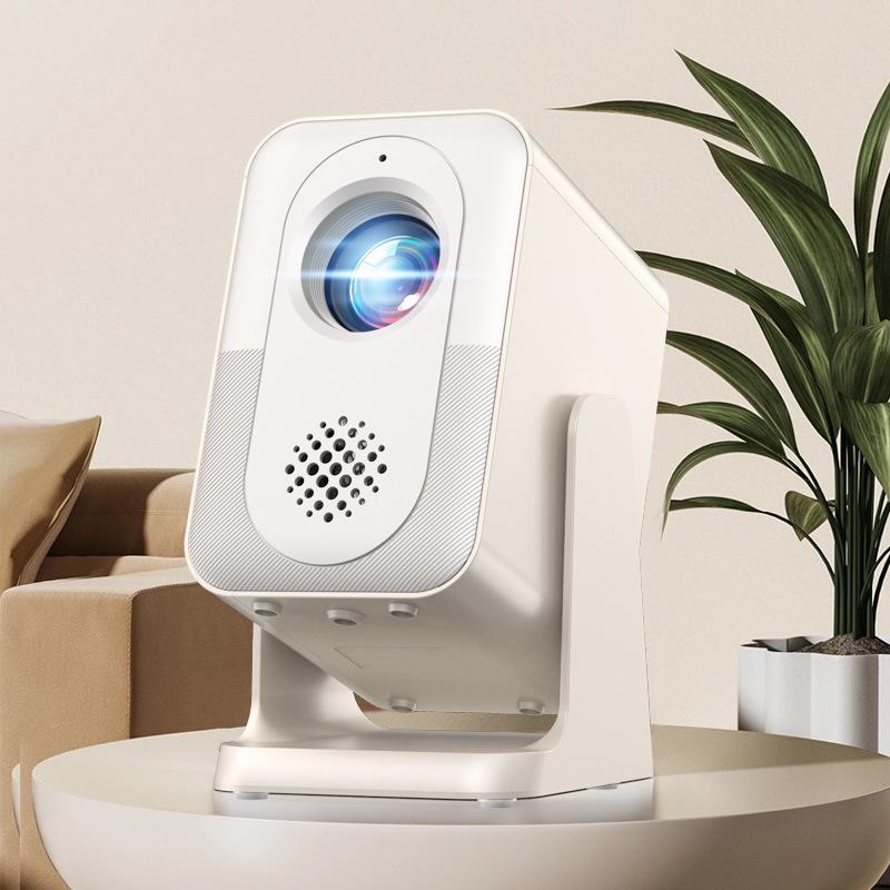 2026 1080P Portable HD Projector with 5G Screen Mirroring for Home and Douyin/Kuaishou Streaming