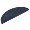 Self Adhesive Stair Treads 10 Pcs 56 X 17 X 3 Cm Blue Semi Circular