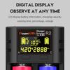 POWERKAN R2 Battery Charger LCD Display Suitable for charging 2 3.7V multi-size Li-ion batteries and 1.2V AA AAA NiMH batteries