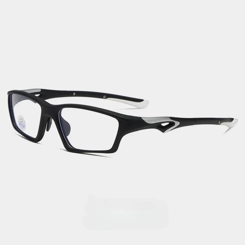 Black Framed Men's Anti Blue Light Glasses Women's Outdoor Sports PC Glasses Adjustable Leg Driving Glasses for Men
