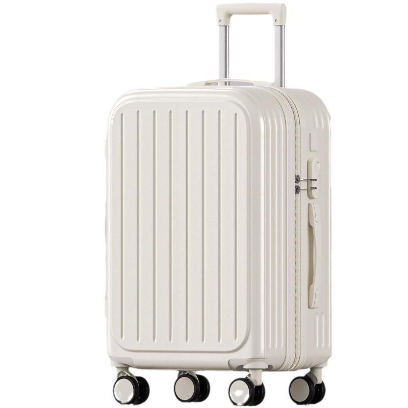 2024 Multifunctional Trolley Suitcase: 20-Inch Women's Boarding Case & 24-Inch Men's Password Suitcase