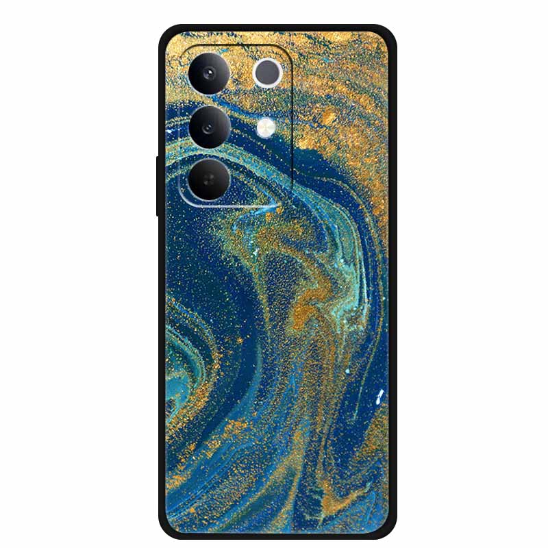 Case For Realme 15x 5G Global Version Marble Capa Soft Silicone Back Cover For Realme 15 X Cases Mica Painted TPU Phone Bumper