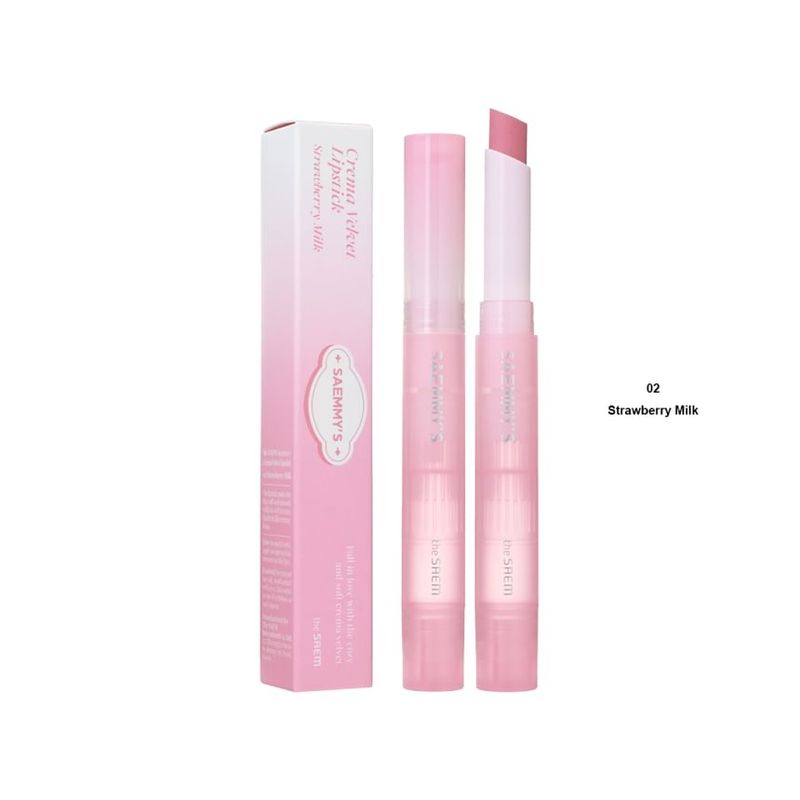 The Saem - Saemmy's Crema Velvet Lipstick - 5 Colors