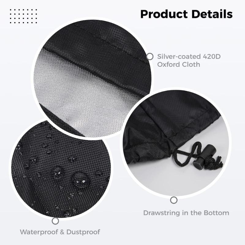 Schützende Klavierschoner Abdeckung für Klaviere Wasserabweisend Feuchtigkeitsdicht Sonnenschutz Schweres Gewebe